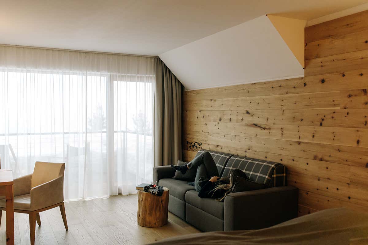 Due strutture dove passare l'inverno a San Candido tra design e benessere alpino