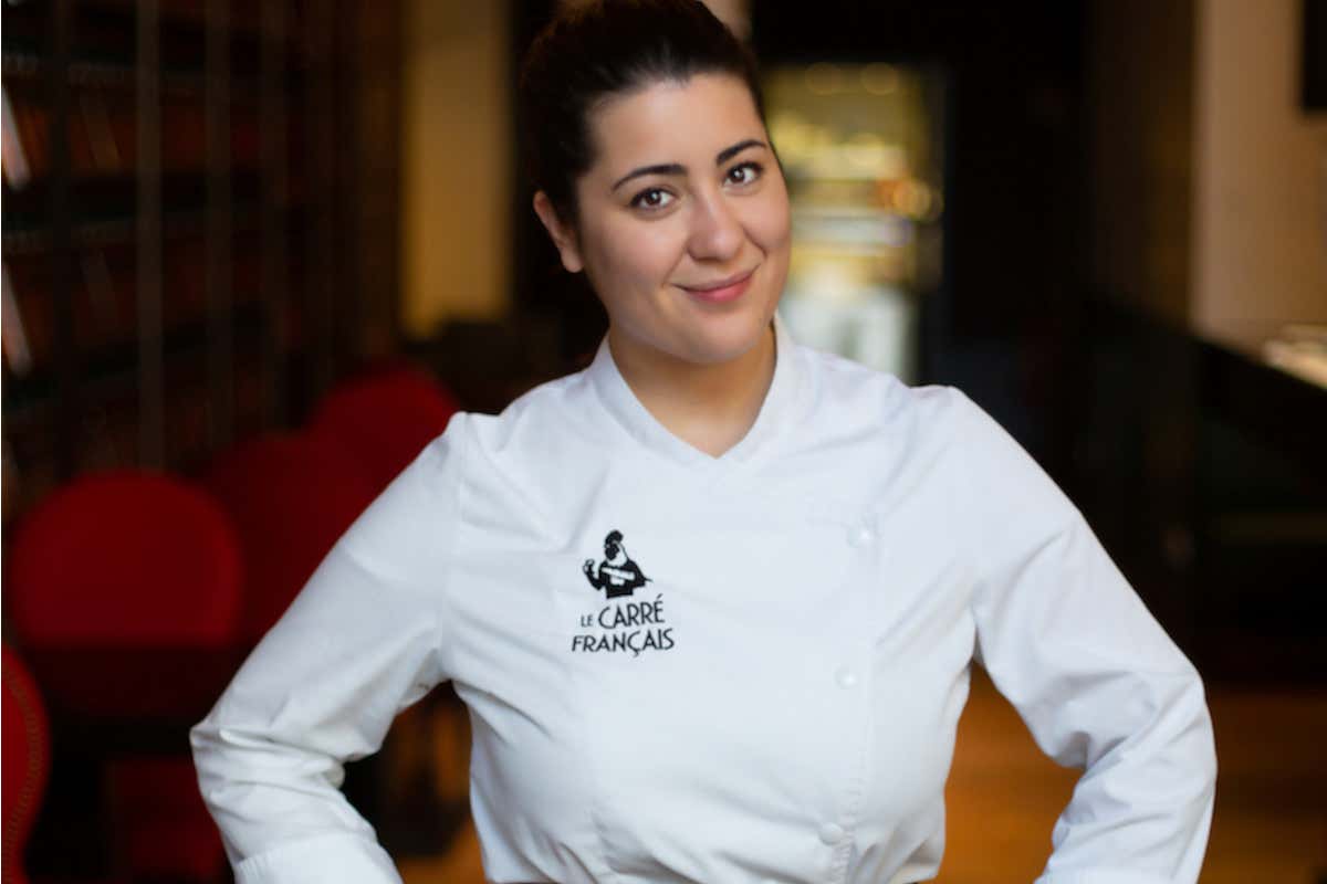 La chef Letizia Tognelli Le Carré Français, goloso angolo di Bretagna a Roma