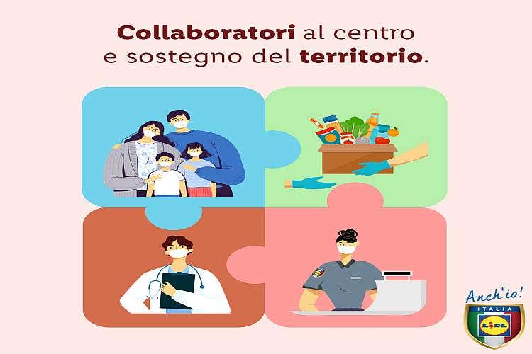 Lidl, collaboratori e territorio al centro dell'impegno sociale Lidl, collaboratori e territorio al centro dell'impegno sociale