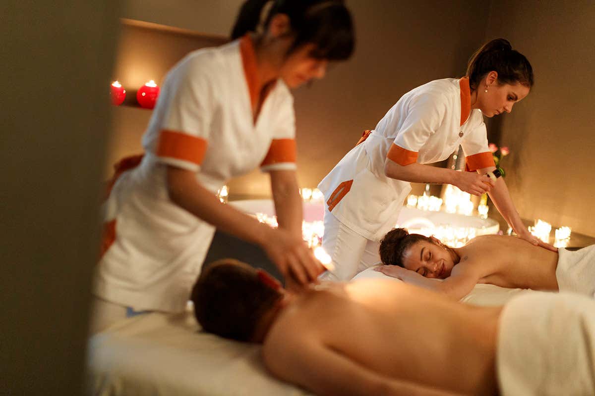 Massaggio di coppia al Lido Palace Due, il numero perfetto: ecco le Private Spa a misura di coppia