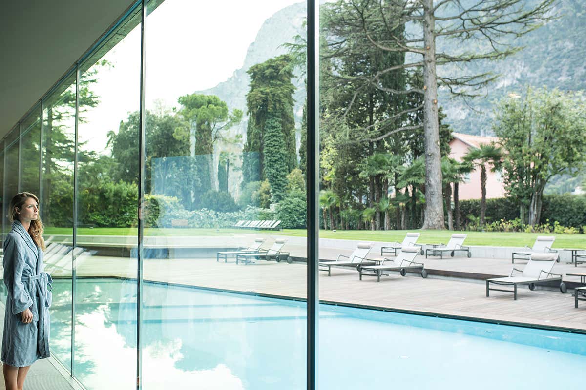 Lido Palace,&nbsp; CXI SPA. Foto di Infraordinario La natura che cura: le spa dove anche il paesaggio &egrave; un trattamento benessere