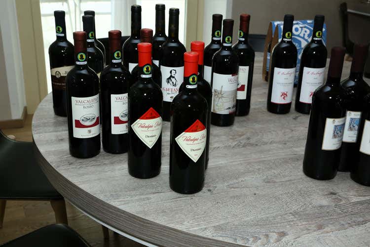 (Light lunch con vista da Ezio Gritti Formaggi, salame e Casoncelli superstar)