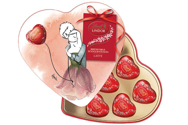 Lindt, nuova collezionefirmata Virgola per San Valentino Lindt, nuova collezionefirmata Virgola per San Valentino
