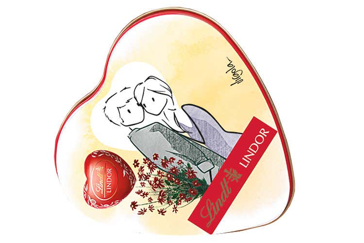 Lindt, nuova collezionefirmata Virgola per San Valentino Lindt, nuova collezionefirmata Virgola per San Valentino