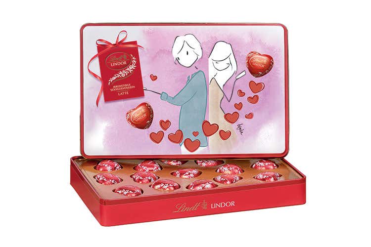 Lindt, nuova collezionefirmata Virgola per San Valentino Lindt, nuova collezionefirmata Virgola per San Valentino