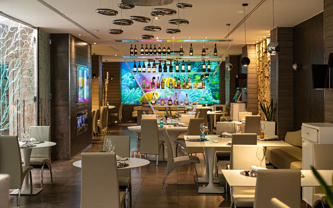 La sala Il mare a Roma in un ristorante di... Livello 1
