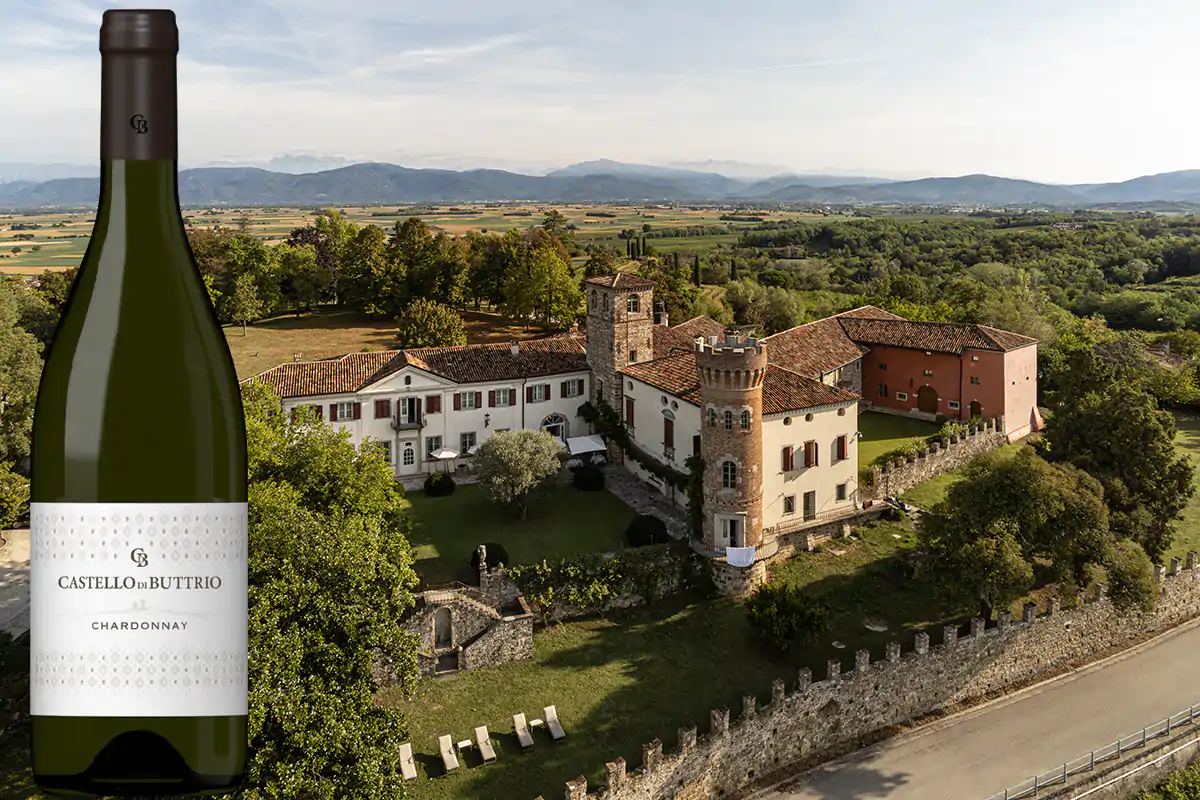 Lo Chardonnay Castello di Buttrio seduce con la sua freschezza