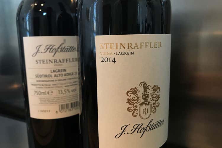 (Lo Steinraffler Lagrein di Hofstatter Un rosso da piatti invernali e camino) (Lo Steinraffler Lagrein di Hofstatter Un rosso da piatti invernali e camino)
