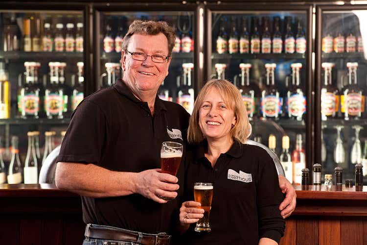 Alistair and Rose Turnbull (Lobethal Bierhaus Tradizione brassicola in South Australia) Alistair and Rose Turnbull (Lobethal Bierhaus Tradizione brassicola in South Australia)