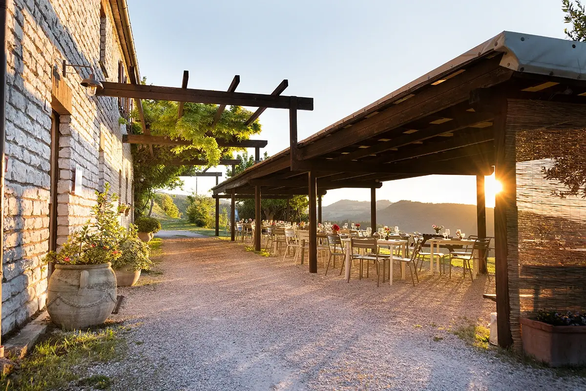 Locanda Girolomoni esterni Nelle Marche a passo slow tra pasta e notti in monastero