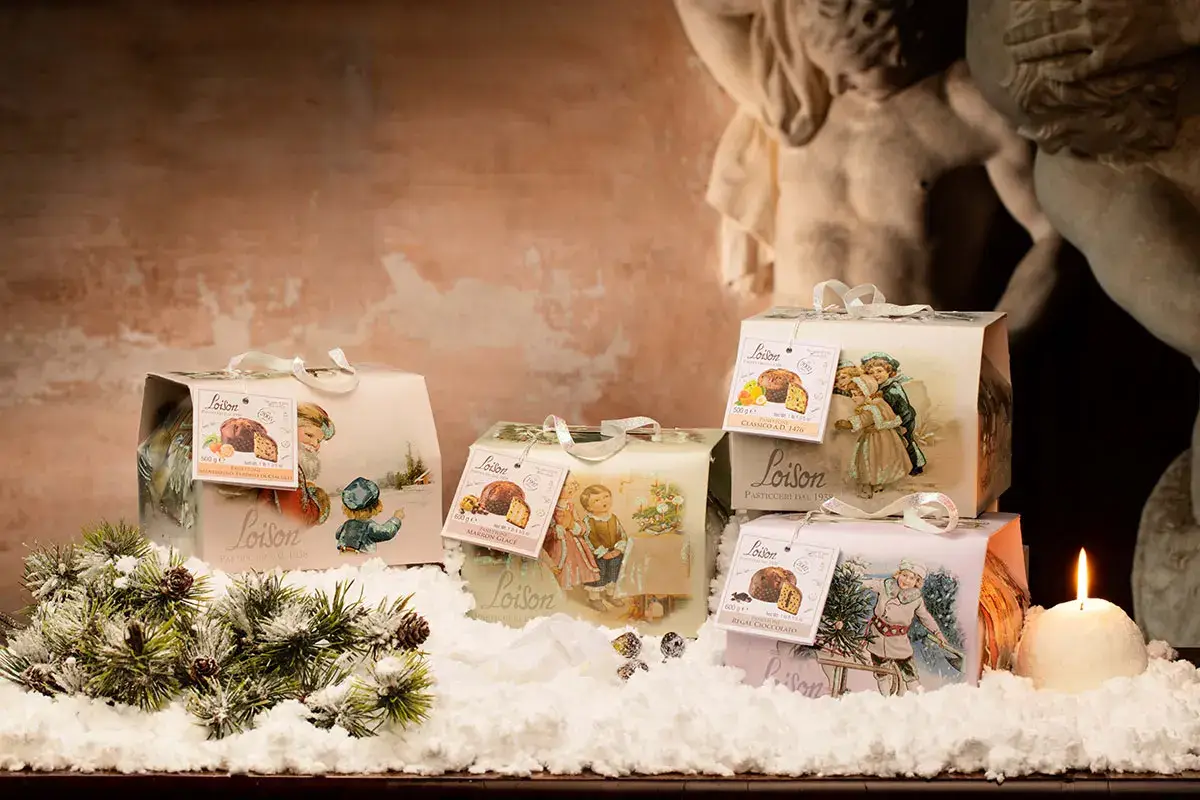 A firmare il packaging dei panettoni Loison &egrave; Sonia Design