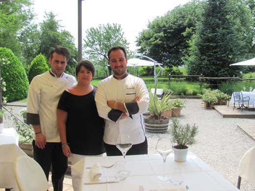 da sinistra: Lorenzo, Simona e Nicola Locatelli