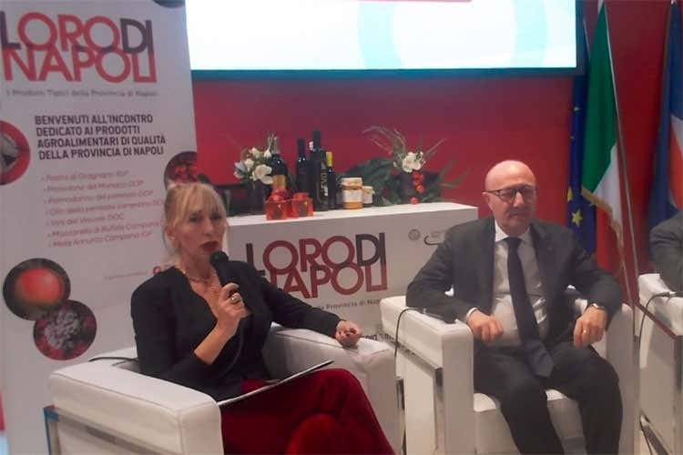 Francesca Lovatelli e Ciro Feola (Loro di Napoli conquista Milano)