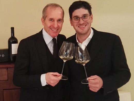 da sinistra: Luca Stortolani e Ivan Giovanett da sinistra: Luca Stortolani e Ivan Giovanett