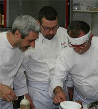 Da sinistra: Isidoro Consolini, Stefano Pace e Leandro Luppi