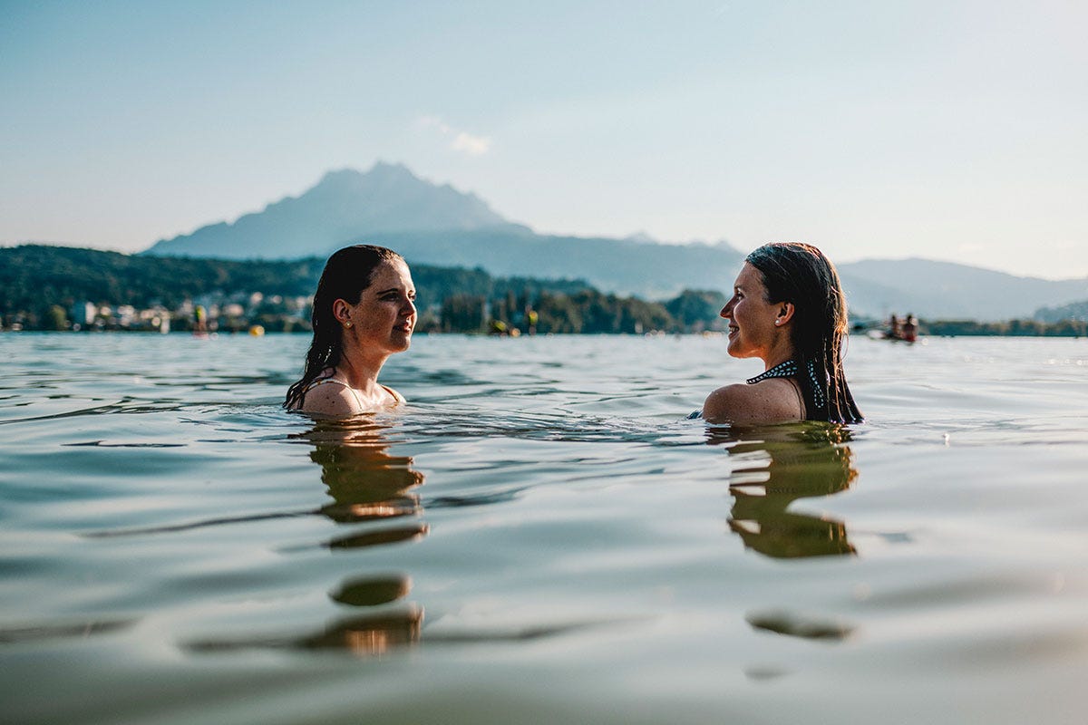 Sono circa 1500 i laghi in territorio elvetico Swisstainable, turismo sostenibile Una Svizzera tutta da scoprire