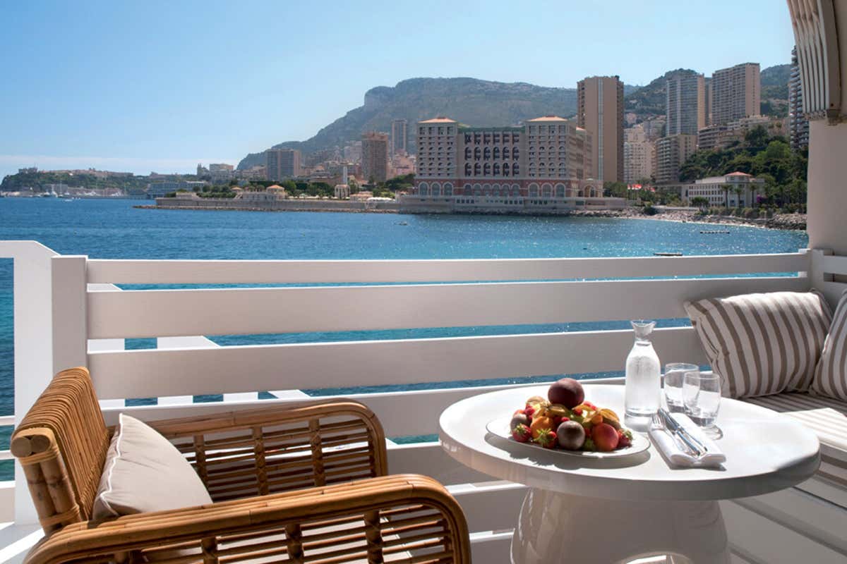 La vista da una camenra del Monte-Carlo Beach Alla scoperta delle mille anime di Monte Carlo