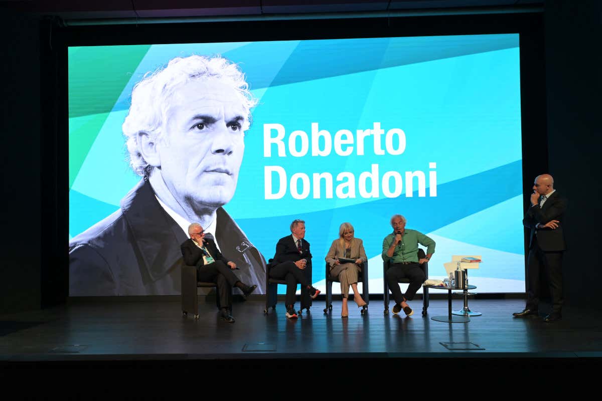 L‘intervento dell‘ex ct della nazionale italiana di calcio Roberto Donadoni