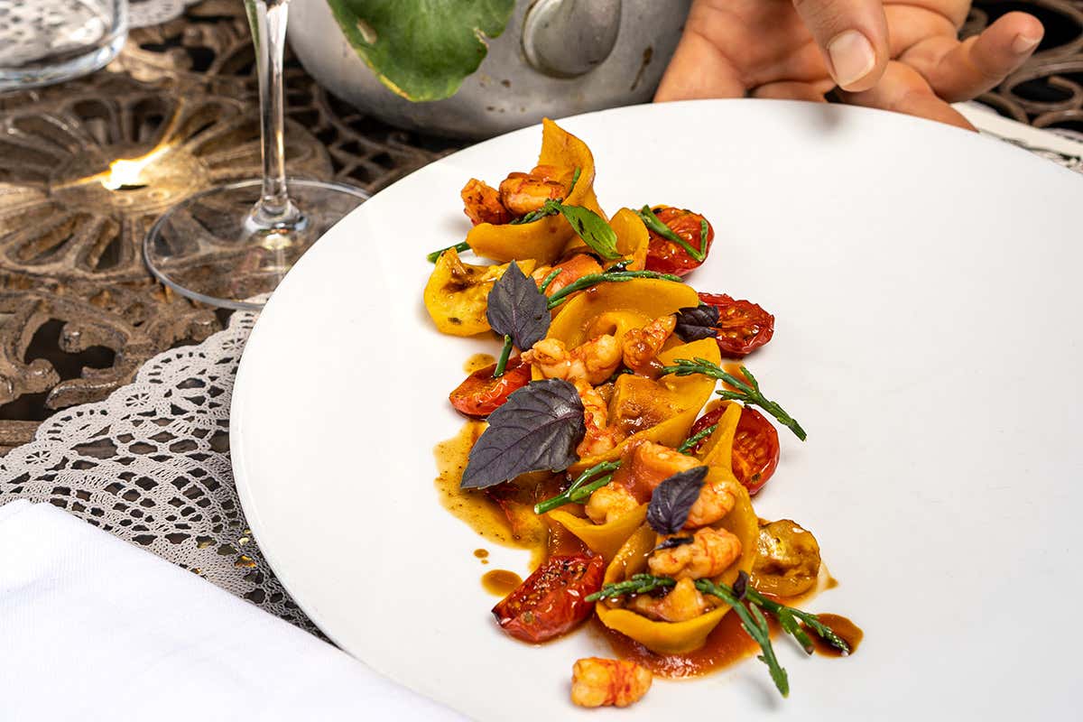 Tortello farcito Tortello farcito