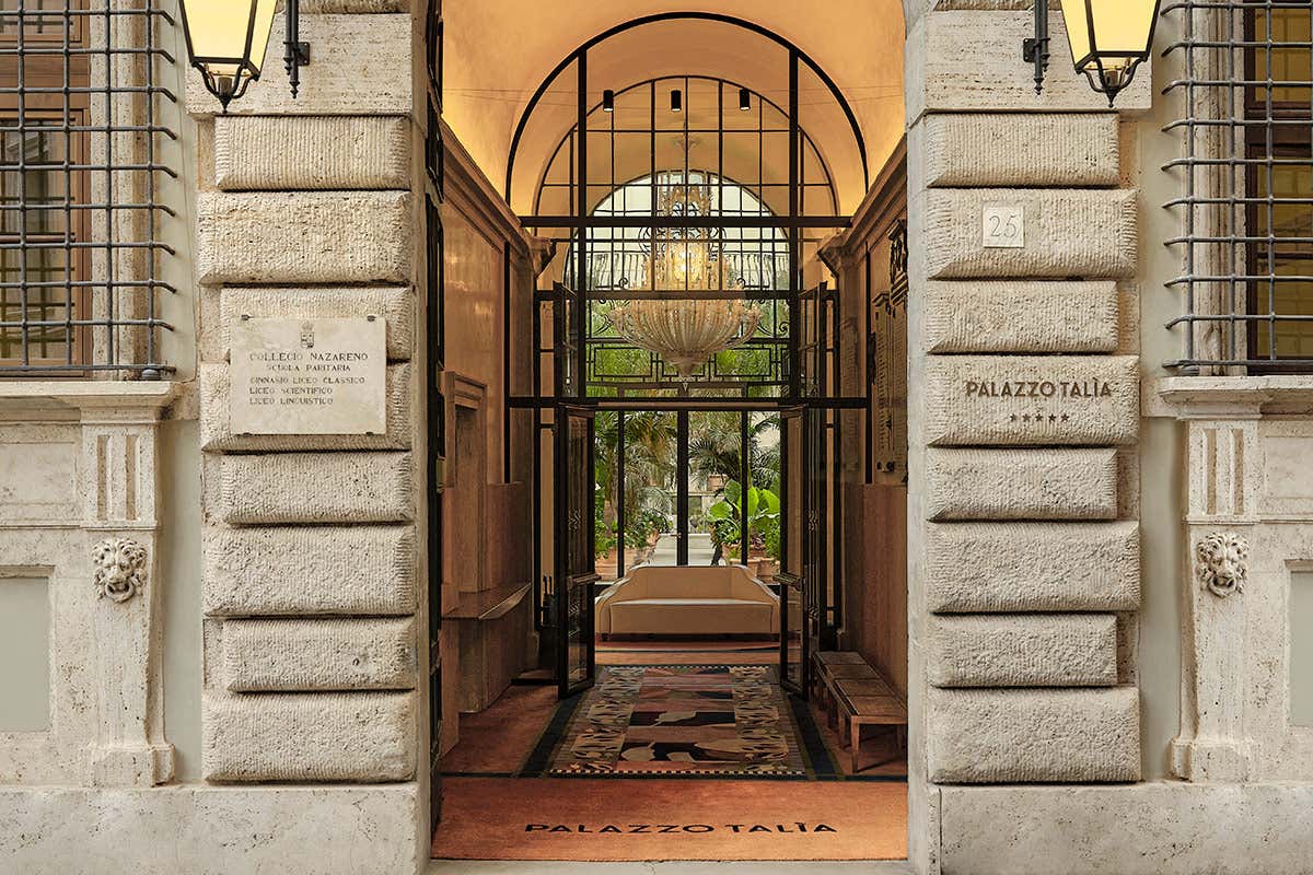 Il palazzo che a Roma respirava libri e ora offre bellezza e buona gastronomia Il palazzo che a Roma respirava libri e ora offre bellezza e buona gastronomia