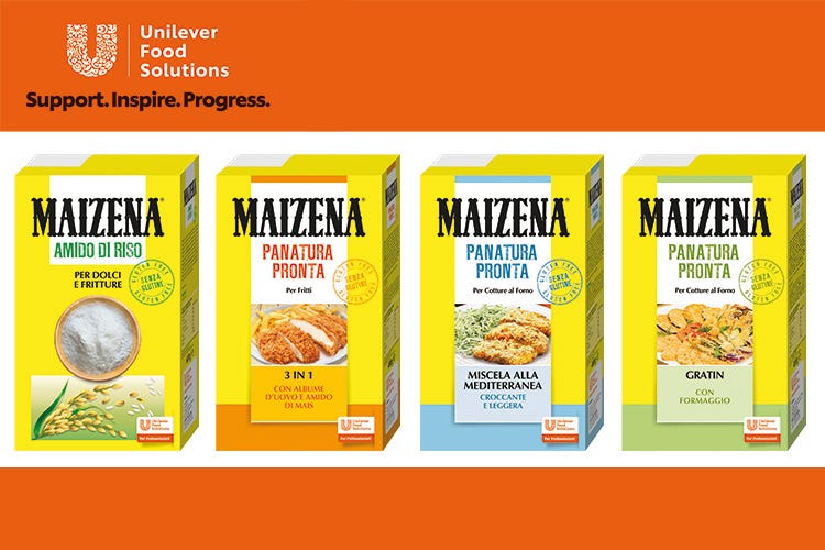 Maizena, versatile e gluten free 4 novità Unilever Food Solutions