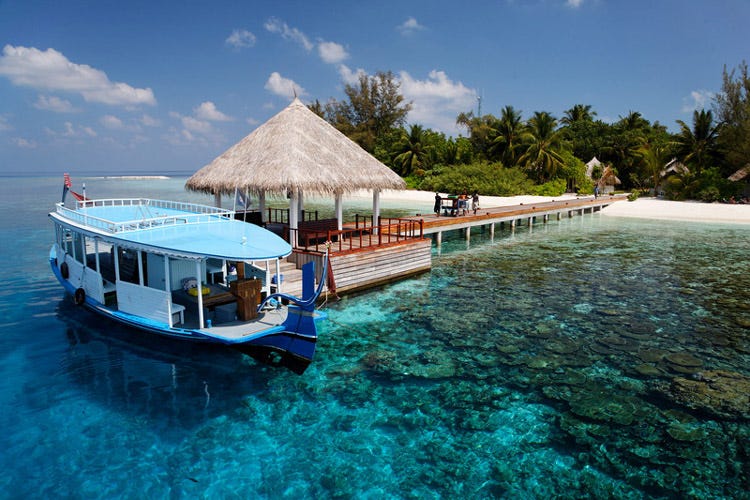 Possibilità di immersioni al Warner Lau diving center (Maldive all inclusiveal Sandies Bathala Resort)