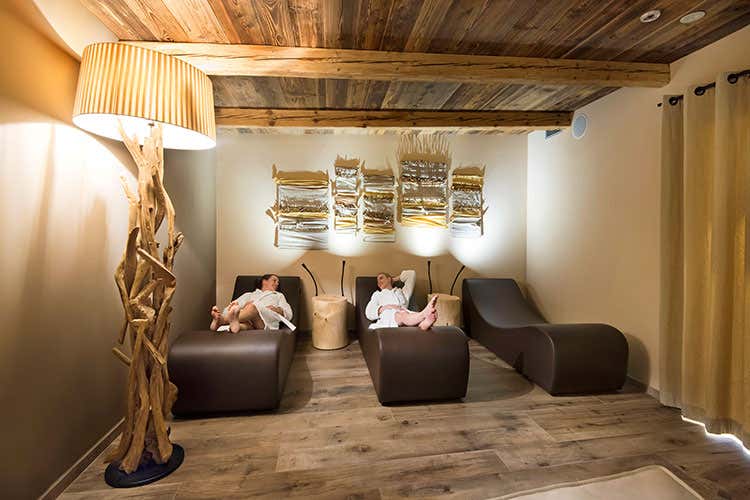 (Mandira Spa degli Hotel Lungolivigno Il benessere arriva dalle erbe di montagna)
