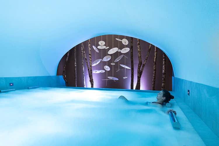 (Mandira Spa degli Hotel Lungolivigno Il benessere arriva dalle erbe di montagna)