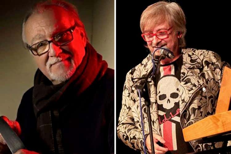 Lamberto Bava e a Claudio Simonetti - A Lamberto Bava e a Claudio Simonetti il Premio Mangiacinema - Creatore di Incubi Lamberto Bava e a Claudio Simonetti - A Lamberto Bava e a Claudio Simonetti il Premio Mangiacinema - Creatore di Incubi