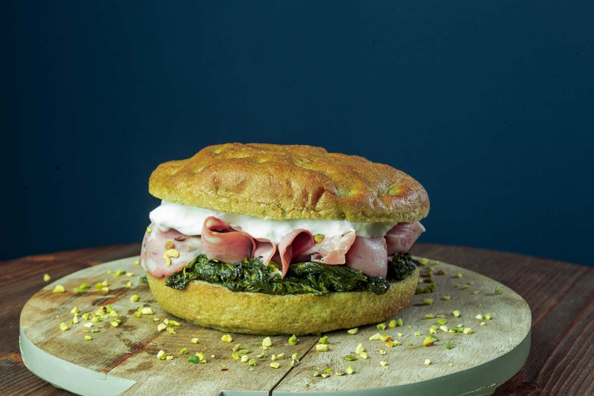 Uno dei panini componibili Marcellino… il sarto del panino con la £$michetta$£ tailor made