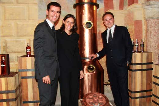 Marcello, Camilla e Matteo Lunelli (foto Giulio Ziletti)