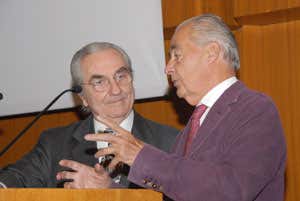 Gualtiero Marchesi e Giorgio Grai