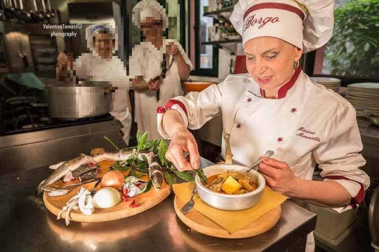 Marina Mazzotta Trattoria del Borgo a Comacchio, l’anguilla e le ricette della nonna
