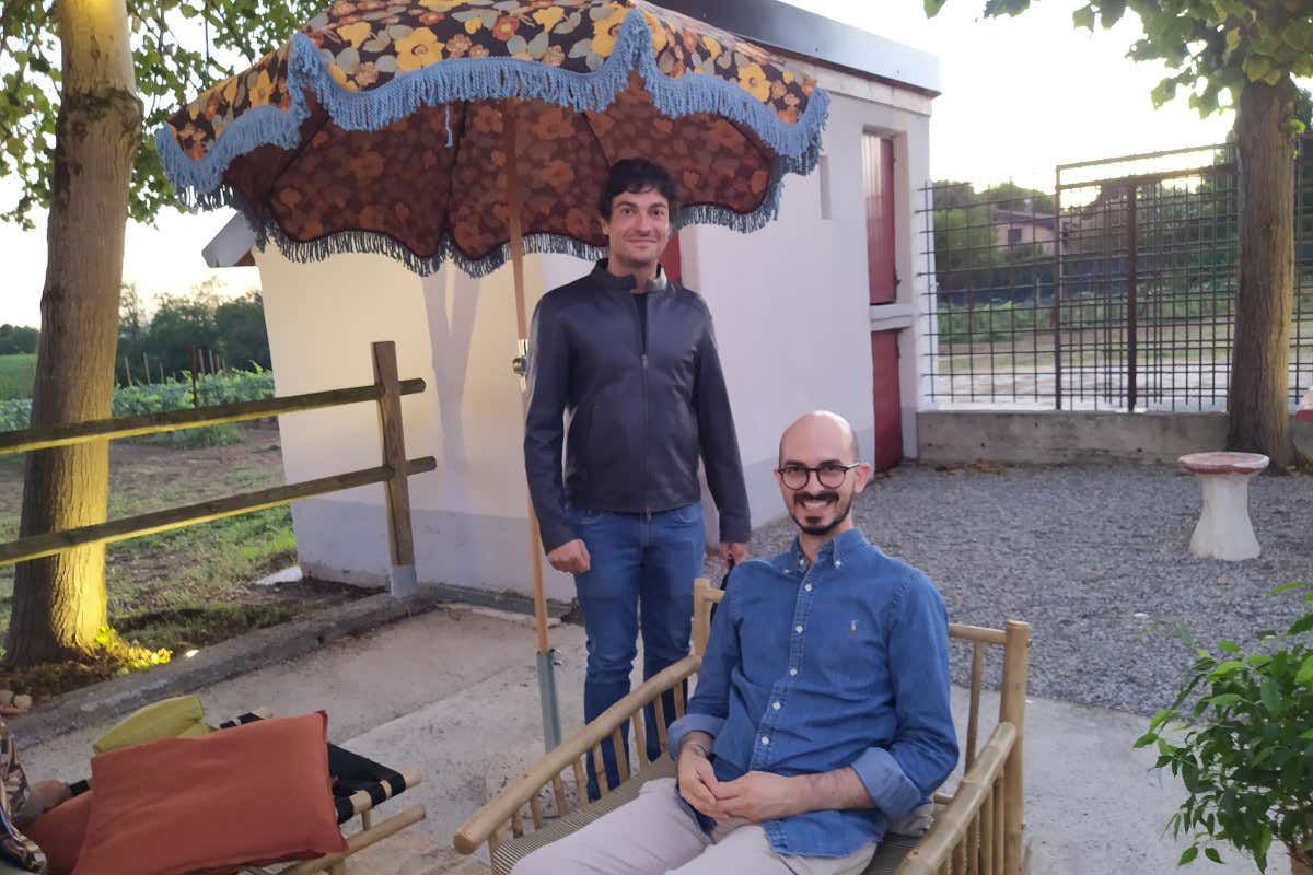 Mario e Massimo Danesi Cantina San Michele, il futuro del vino bresciano in mano a quattro giovani