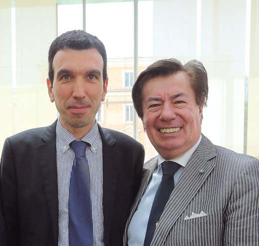 da sinistra: Maurizio Martina e Giuseppe Martelli da sinistra: Maurizio Martina e Giuseppe Martelli
