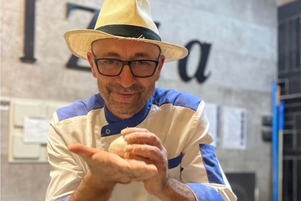Il pizzaiolo Massimiliano Bacich L'Albugnano Doc conquista i palati romani