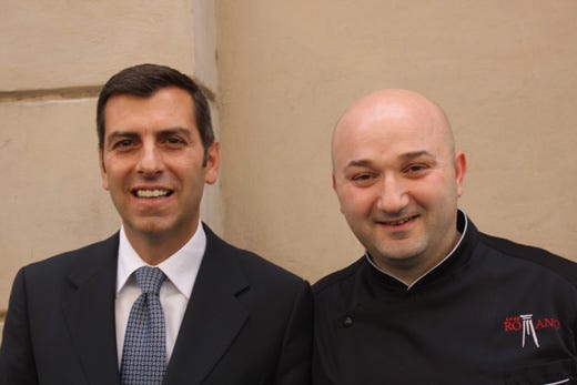 da sinistra: Massimo Colli e Antonio Vitale