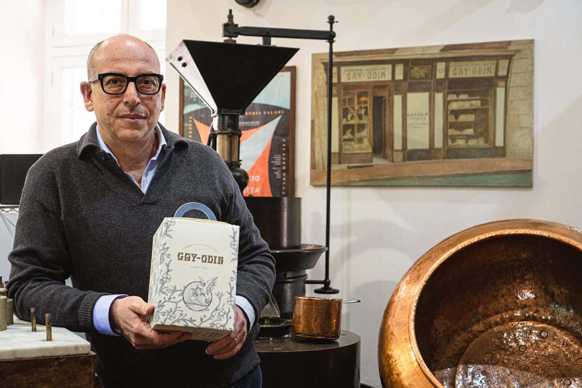 Massimo Schisa A Natale l’antica fabbrica di cioccolato Gay-Odin approda su Spotify