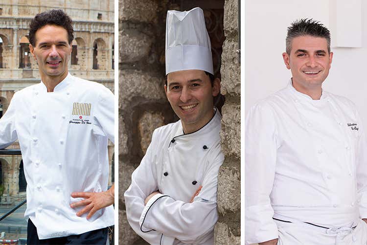 Giuseppe Di Iorio, Luigi Lionetti e Salvatore La Ragione - Materia prima e tradizione mediterranea  nel menu di Lionetti, La Ragione e Di Iorio