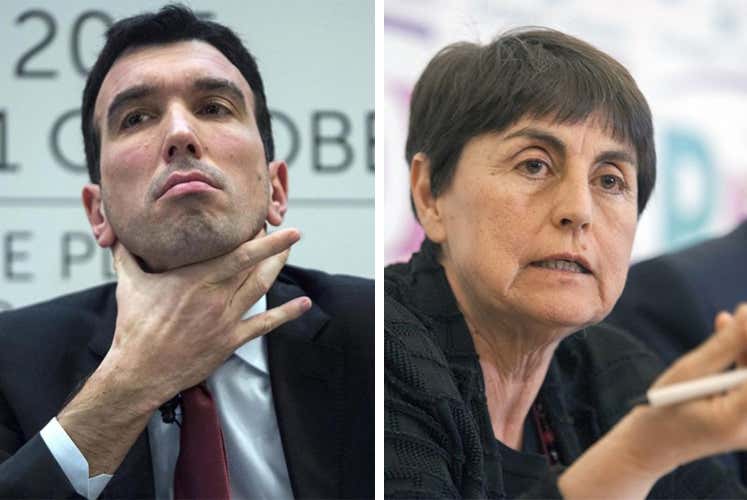 Maurizio Martina e Maria Grazia Gatti Maurizio Martina e Maria Grazia Gatti