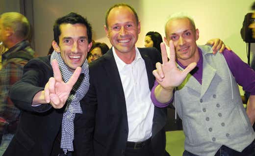 Da sinistra: Maurizio Valli, Paolo Uberti e Davide Berti Da sinistra: Maurizio Valli, Paolo Uberti e Davide Berti