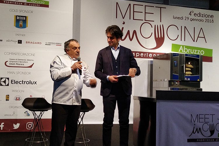 Giuseppe Casale e Massimo Di Cintio (Meet in Cucina, l'Abruzzo cresce Da Niko Romito ai cuochi emergenti)