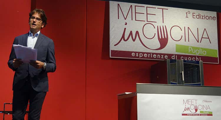 Massimo Di Cintio (Meet in Cucina Puglia Stelle e formazione alla 1&ordf; edizione)