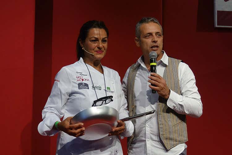 Teresa Galeone e Maurizio Di Dio (Meet in Cucina Puglia Stelle e formazione alla 1&ordf; edizione)