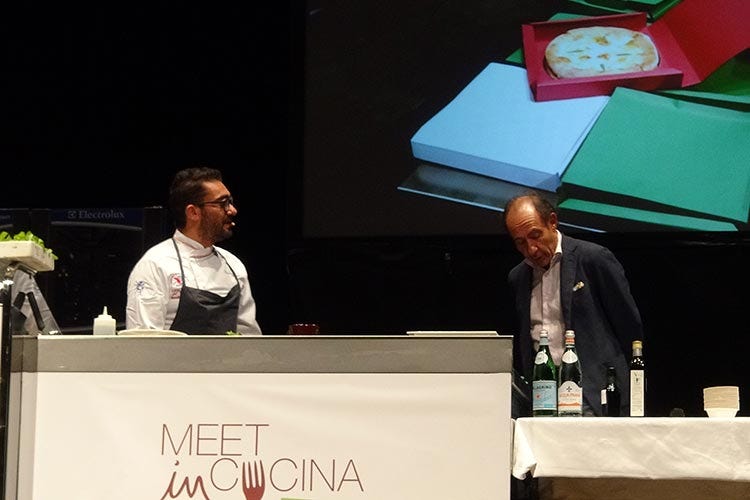 Michele Biagiola e Antonio Paolini (Meet in Cucina valorizza le MarcheViaggi formativi a partire dal territorio)