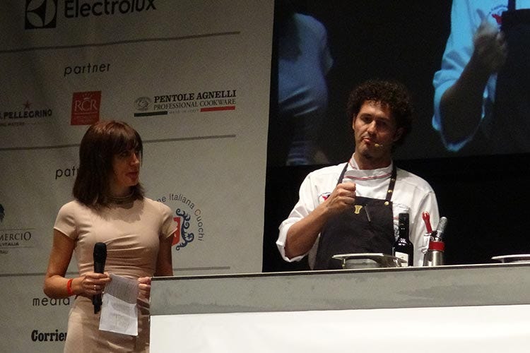 Alessandra Meldolesi e Stefano Baiocco (Meet in Cucina valorizza le MarcheViaggi formativi a partire dal territorio)