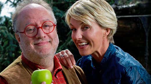 Da sinistra: Edoardo Raspelli e Ellen Hidding Da sinistra: Edoardo Raspelli e Ellen Hidding