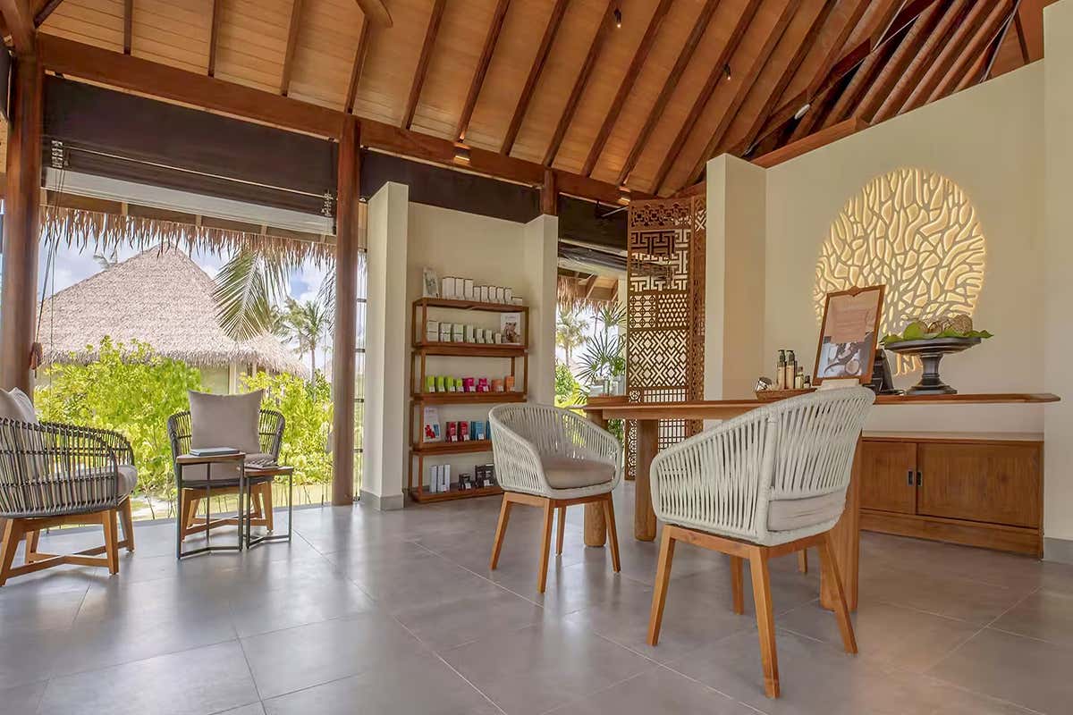 La spa del Meliá Whale Lagoon Maldives