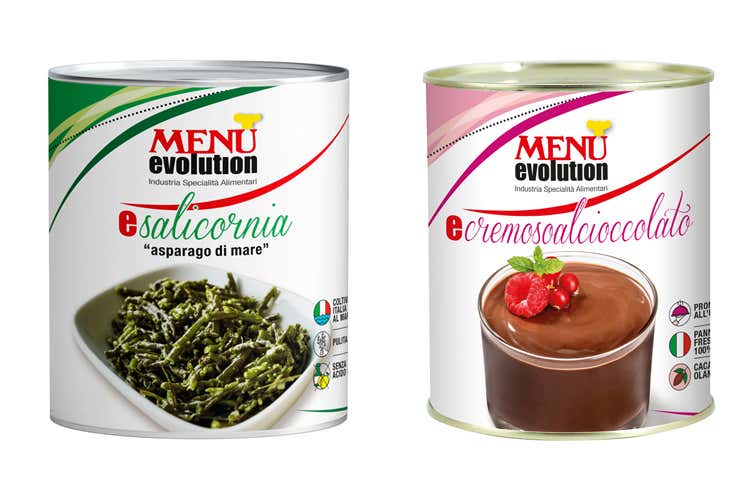 Èsalicornia, Ècremosoalcioccolato - Menù Evolution La nuova era della conservazione