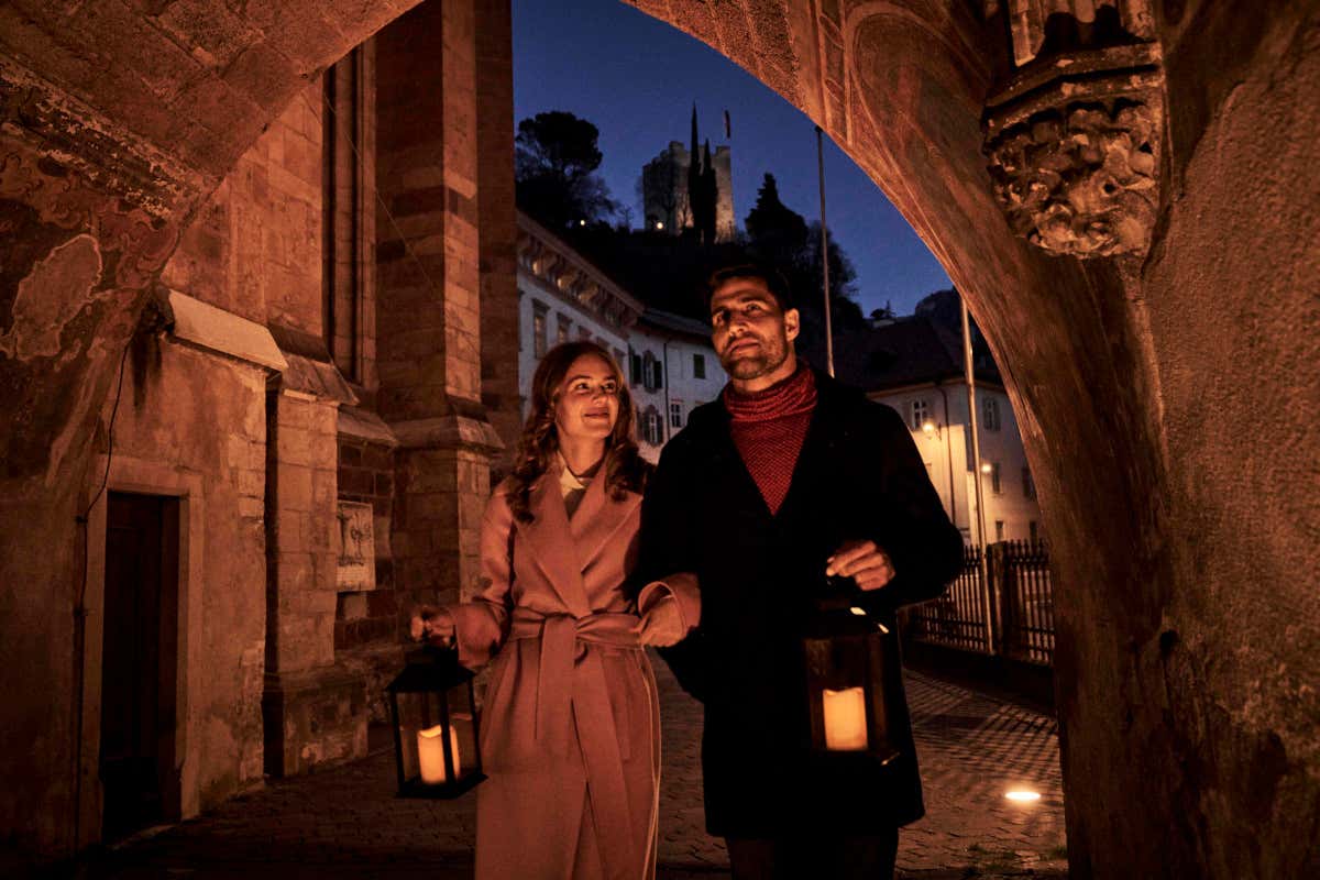 A Merano le cene a lume di lanterna. Foto: Tommy Hetzel Gennaio tempo di rimettersi in forma. Sì ma a Merano